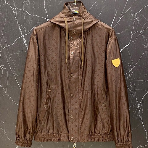 [홍콩명품.LOUIS VUITTON] 루이비통 26SS 로고 모노그램 후드 윈드브레이커 자켓 (2컬러), BM24959, KSM, 레플리카의류,미러급사이트