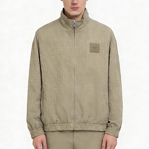 [홍콩명품,FENDI] 펜디 26SS 로고 FF패턴 터틀넥 봄버 자켓 (2컬러), BM24960, KSM, 레플리카의류,미러급사이트