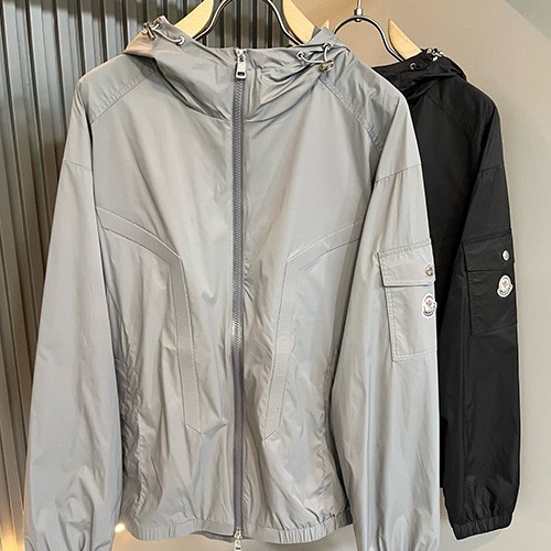 [홍콩명품.MONCLER] 몽클레어 26SS 로고 후드 윈드브레이커 자켓 (2컬러), BM24961, KSM, 레플리카의류,미러급사이트
