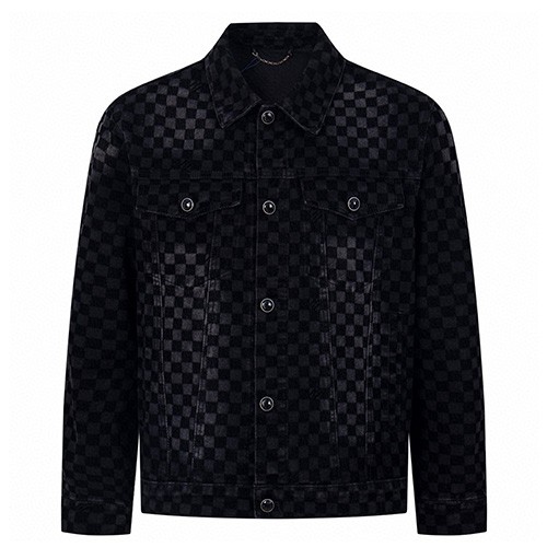 [홍콩명품.LOUIS VUITTON] 루이비통 26SS 로고 다미에 데님 자켓 1AHBDV, BM25022, TOP, 레플리카의류,미러급사이트