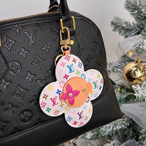 [홍콩명품.LOUIS VUITTON] 루이비통 26SS 로고 비비엔 헤드 모노그램 미러 키링 백참 (화이트), ET3561, HY, 홍콩명품의류,구매대행,온라인명품