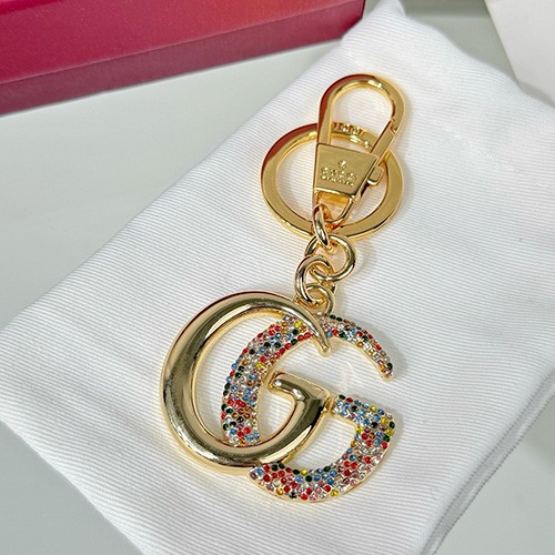 [홍콩명품.Gucci] 구찌 26SS 로고 GG 키링 백참 (골드), ET3568, HY, 홍콩명품의류,구매대행,온라인명품