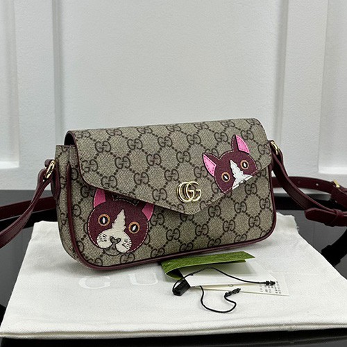 [홍콩명품.Gucci] 구찌 26SS 로고 GG수프림 크로스백 818764, BGM5701, 무료배송