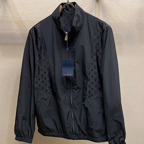[홍콩명품.LOUIS VUITTON] 루이비통 26SS 로고 모노그램 리버서블 봄버 자켓 (블랙), BM25186, G5, 무료배송