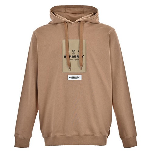 [홍콩명품.Burberry] 버버리 26SS 로고 자수 후드 티셔츠 (2컬러), BM25209, KOO, 무료배송