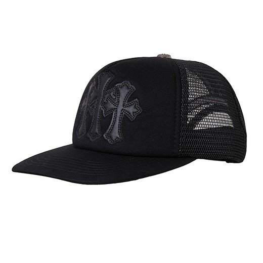 [홍콩명품.Chrome Hearts] 크롬하츠 26SS 로고 크로스 볼캡 모자 (블랙), CA0432, JL, 무료배송