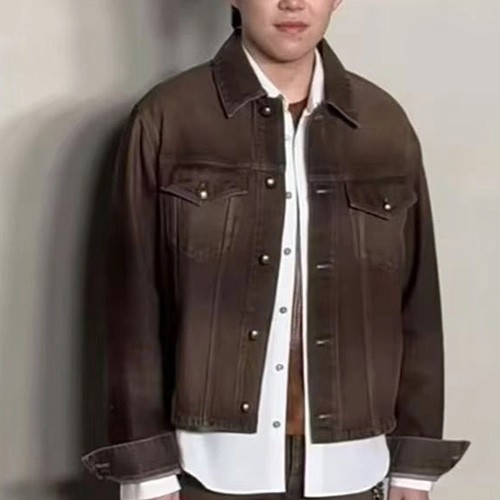 [홍콩명품.LOUIS VUITTON] 루이비통 26SS 로고 데님 자켓 (다크그레이), BM25243, KK, 무료배송