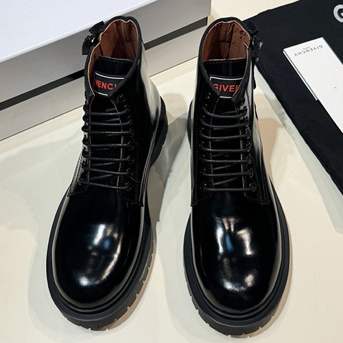 [홍콩명품.GIVENCHY] 지방시 26SS 로고 레더 가죽 워커 부츠 (블랙), SE6179, S2, 무료배송