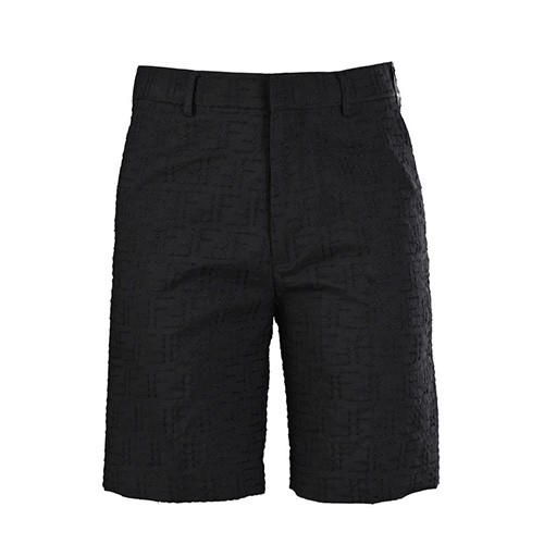 펜디 로고 FF패턴 쇼츠 반바지 (블랙) 26SS
