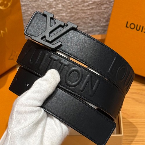 루이비통 로고 Connect 레더 가죽 리버서블 4.0cm 벨트 (3컬러) 26SS