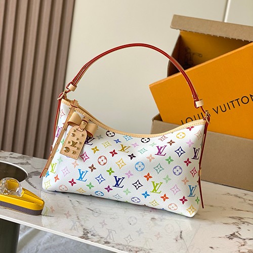 루이비통 로고 모노그램 LV x TM 캐리올 이스트 웨스트 M27578 (화이트) 26SS