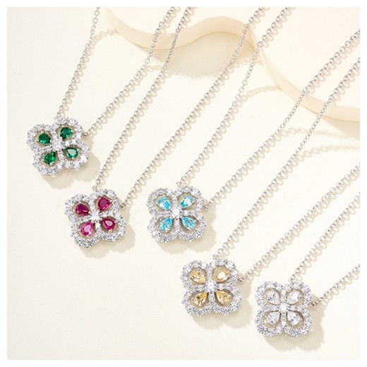 해리윈스턴 로고 Diamond Loop 목걸이 (5컬러) 26SS