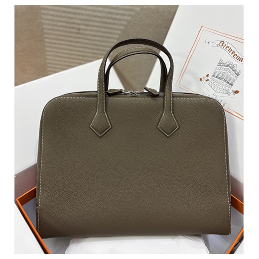 에르메스 로고 Kelly Depeches 36cm 토트백 토고 서류가방 (브라운) 26SS