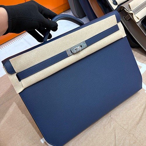 에르메스 로고 Kelly Depeches 36cm 남성용 남자 토고 서류가방 (4컬러) 26SS