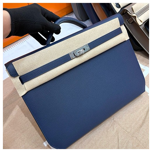 에르메스 로고 Kelly Depeches 36cm 남성용 남자 토고 서류가방 (4컬러) 26SS