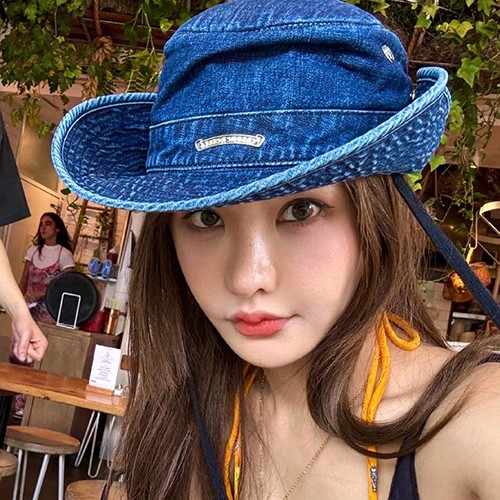 크롬하츠 데님 벙거지 모자 26SS