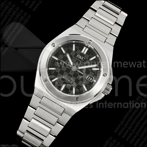 아이더블유씨 Ingenieur Automatic 40 SS MZF 1:1 베스트 에디션 블랙 다이얼 SS 브레이슬릿 A2892