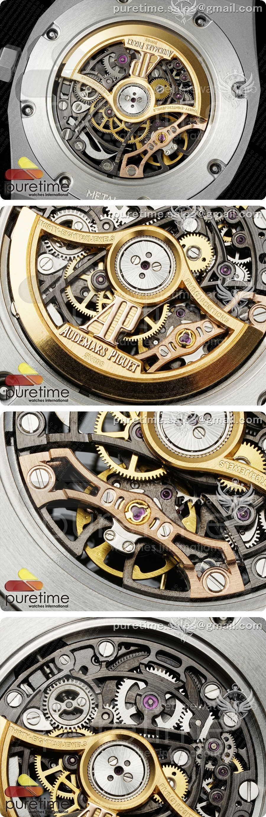 오데마피게 로얄 오크 41mm 오픈워크 프로스티드 SS OCTA 1:1 베스트 에디션 브레이슬릿 SA3132 V3 상세이미지 6