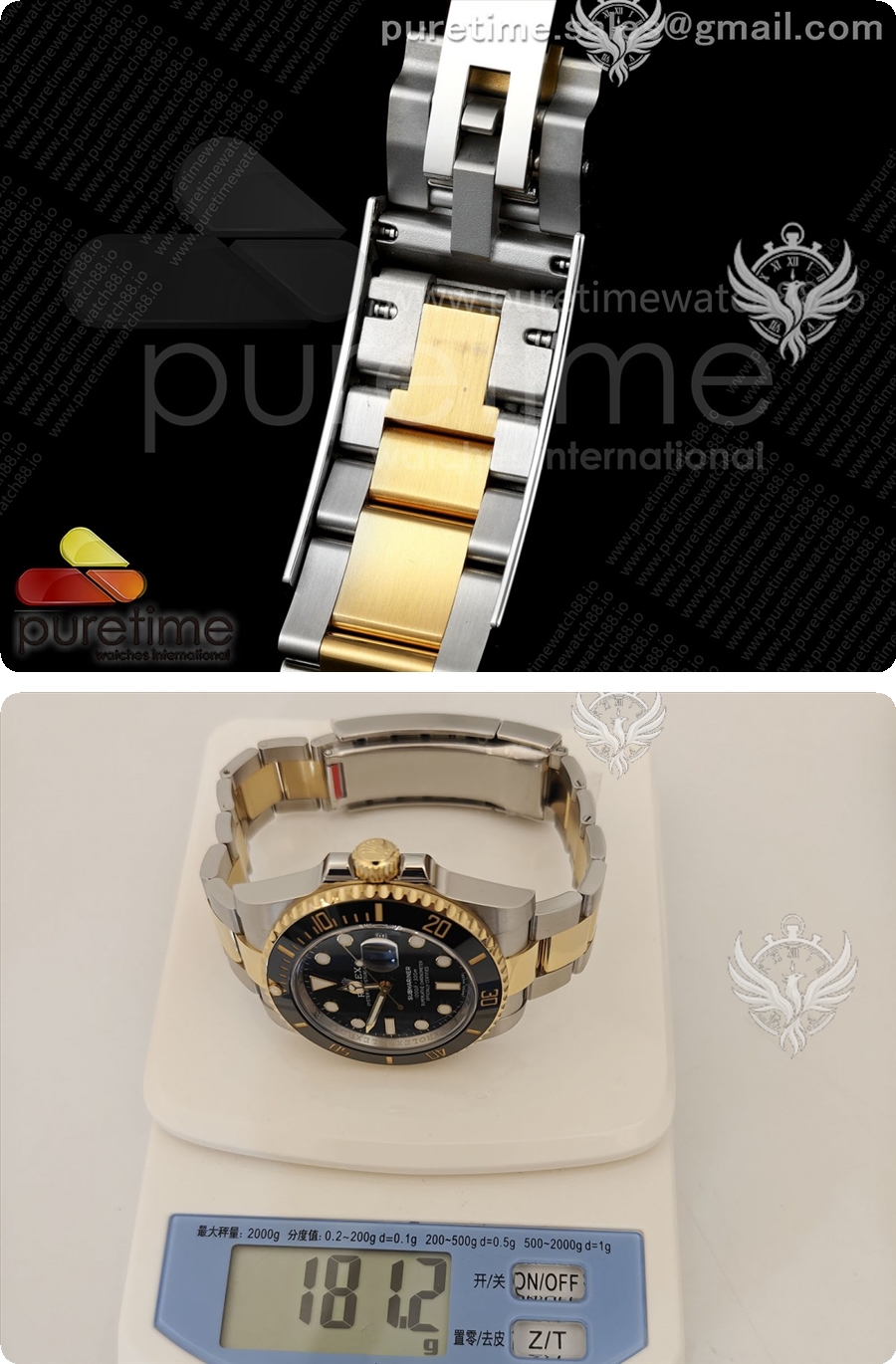 로렉스 서브마리너 40mm 116613 LB 블루 세라믹 WF 1:1 베스트 에디션 DD3135 상세이미지 12