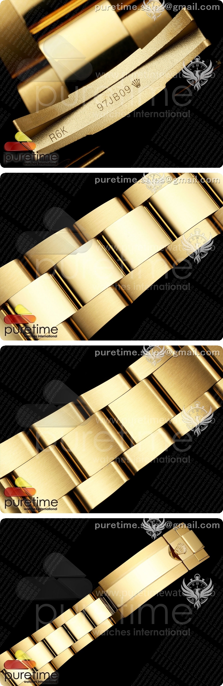 로렉스 서브마리너 41mm 옐로우골드 126618 LN 블랙 세라믹 WF 1:1 베스트 에디션 JH3235 상세이미지 10