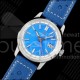 브라이틀링 탑 타임 B31 BLF 1:1 베스트 에디션 블루 다이얼 오렌지 핸즈 블루 가죽 스트랩 AB31