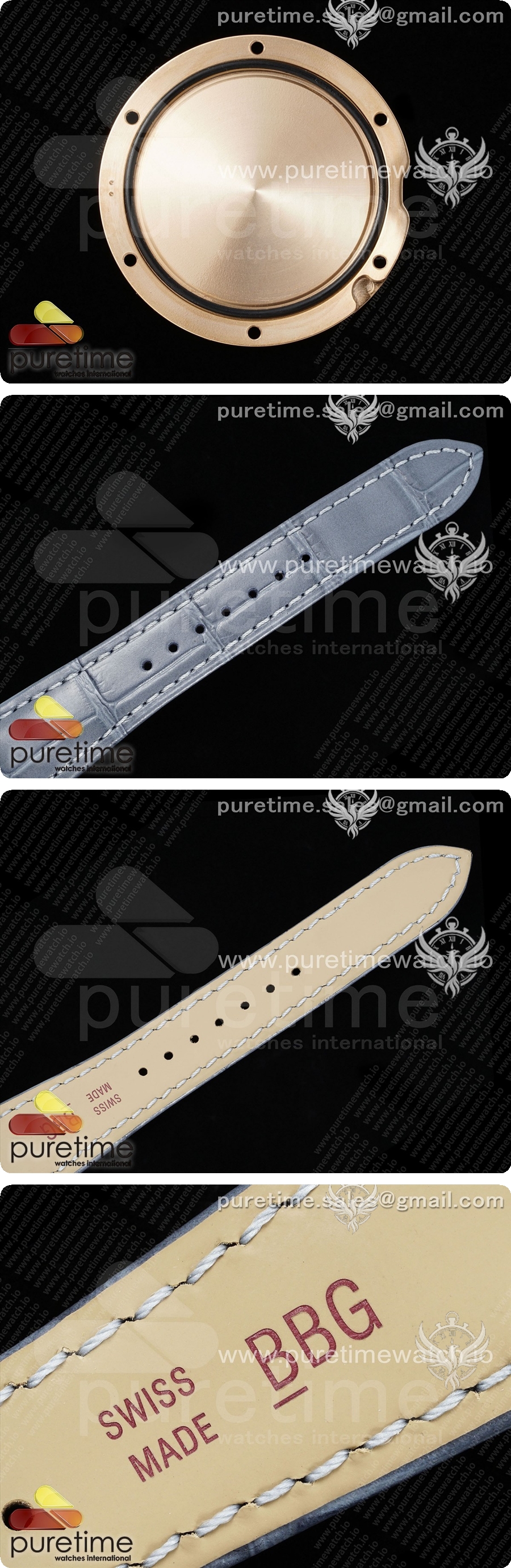 까르띠에 파샤 30mm RG AF 1:1 베스트 에디션 화이트 텍스처 다이얼 블루 가죽 스트랩 Jaq 쿼츠 상세이미지 6