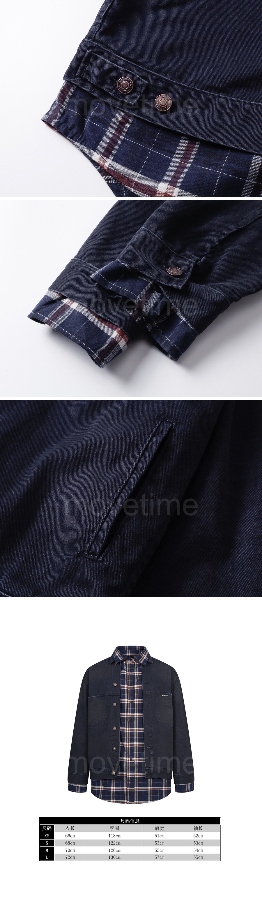 발렌시아가 남성용 이중 셔츠자켓 26ss 상세이미지 4
