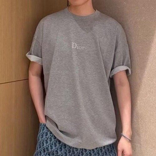 크리스챤 디올 남자여자 오버핏 로고문자 반팔니트 명품레플리카