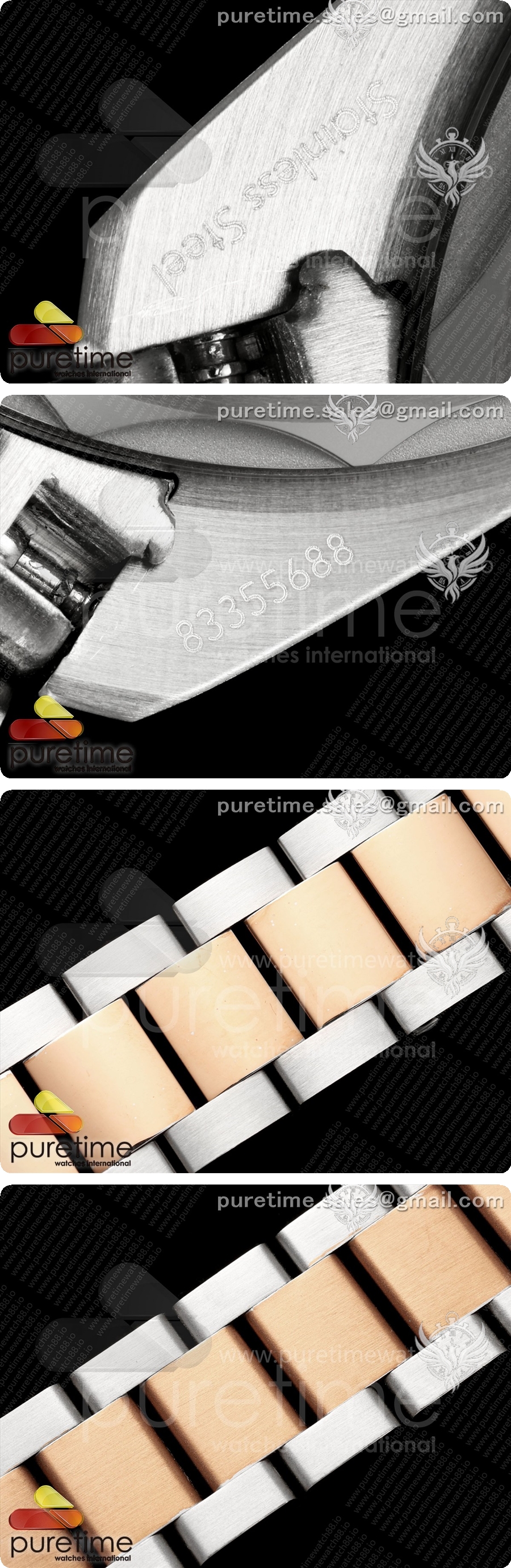 오메가 씨마스터 아쿠아테라 쉐이드 34mm 여자 스테인레스 스틸/로즈골드 VRSF 화이트 자개 다이아몬드 다이얼 상세이미지 9