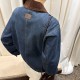 로에베 여성 데님 카라 자켓 26SS