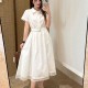 디올 여성 벨티드 반팔 원피스 26SS