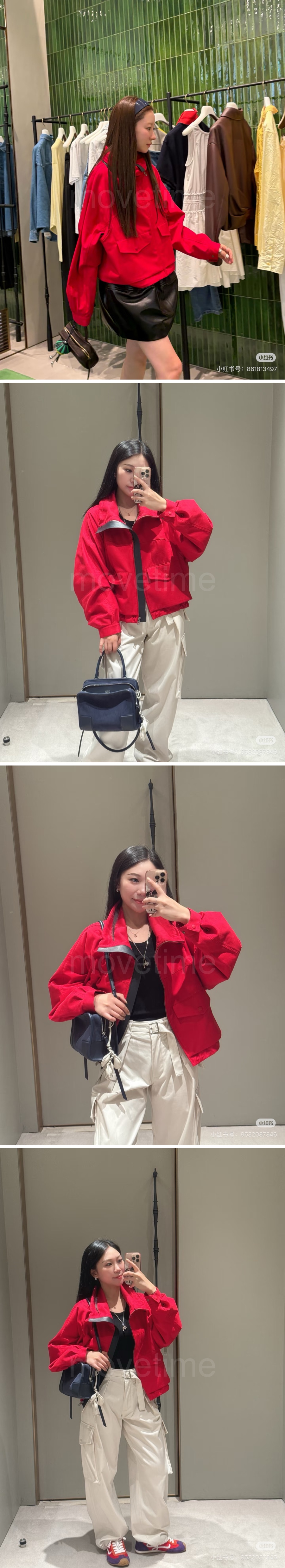 로에베 여성 카라 집업 자켓 26SS 상세이미지 3