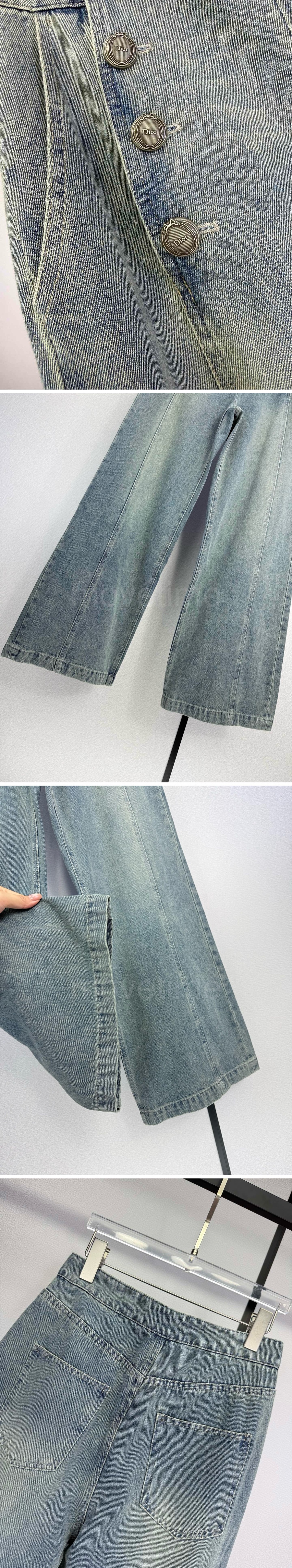 디올 여성 데님 팬츠 진 청바지 26SS 상세이미지 5