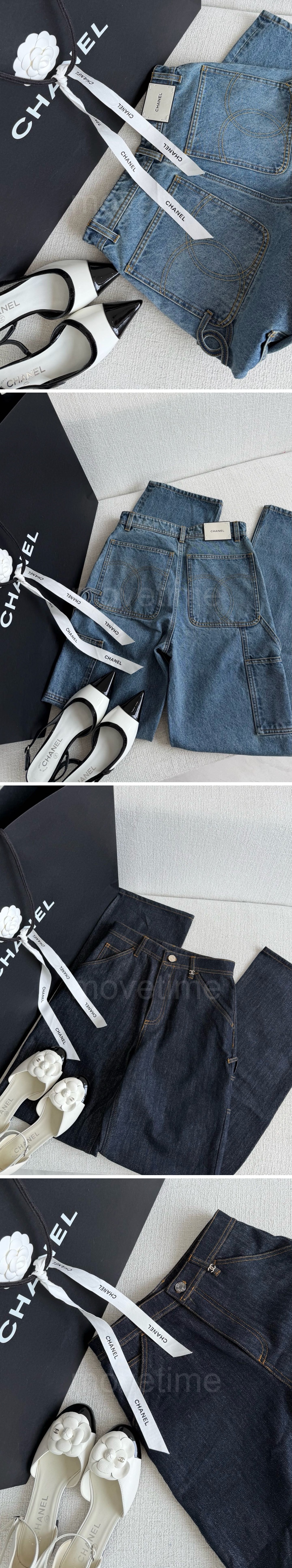 샤넬 여성 데님 팬츠 진 청바지 26SS 상세이미지 6