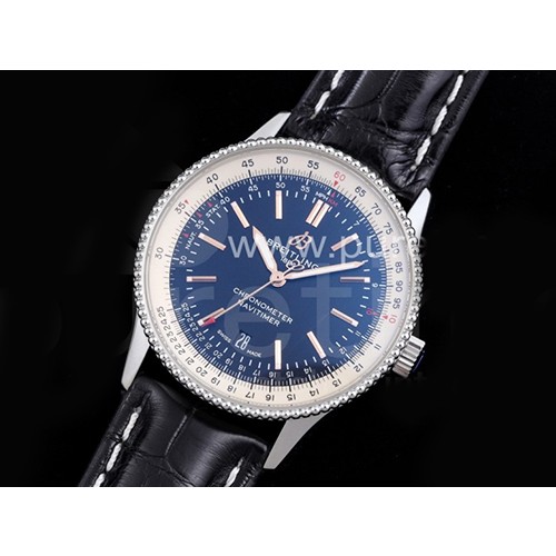 [BREITLING] 브라이틀링 네비타이머 41mm 블랙 다이얼, 홍콩명품시계,남자워치,손목시계,가죽스트랩
