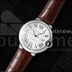 까르띠에 발롱블루 42mm 스테인리스 스틸 AF 1:1 베스트 에디션 화이트 텍스처 다이얼A2824 V5
