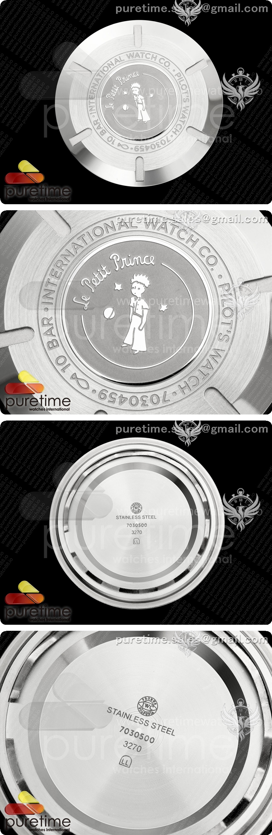IWC Mark XX MZF 1:1 블루/로직 다이얼, 스테인리스 스틸 브레이슬릿 A2892 상세이미지 7