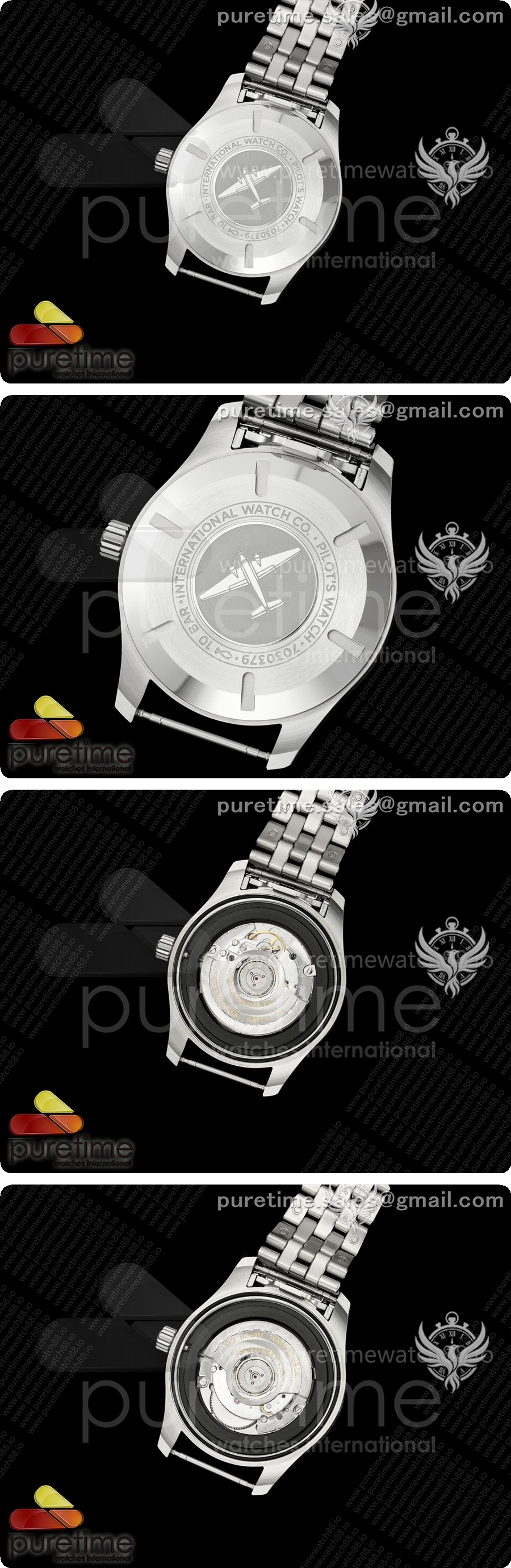 IWC Mark XX MZF 1:1 그린 다이얼 SS 브레이슬릿 A2892 상세이미지 5