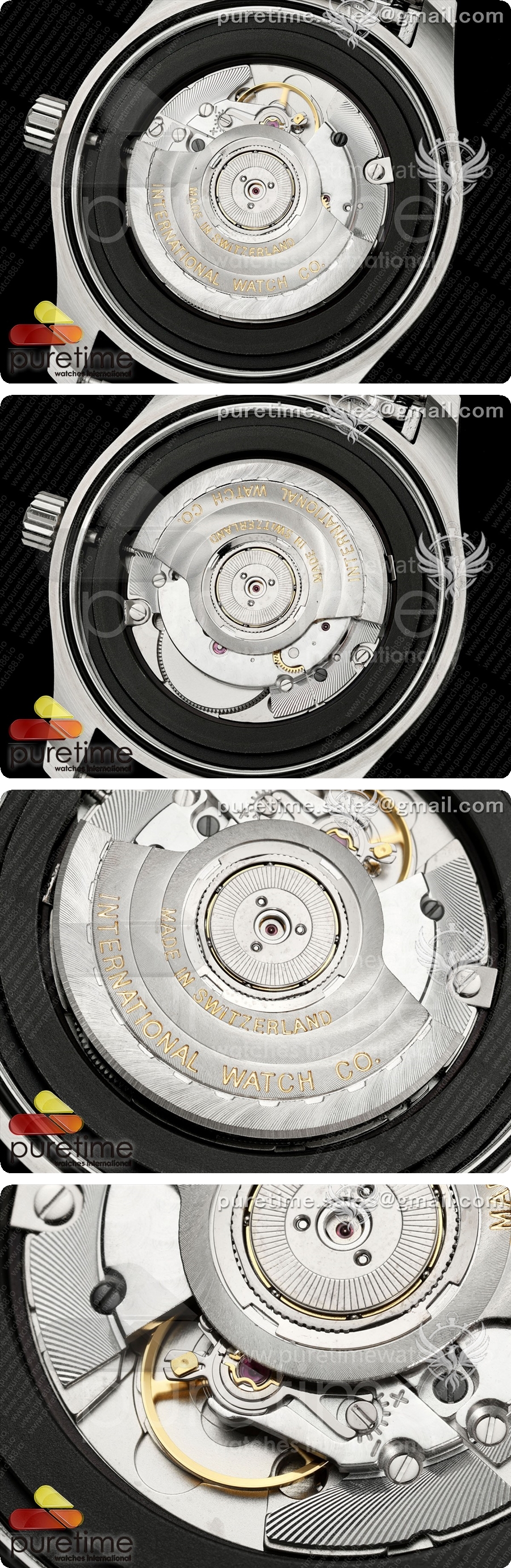 IWC Mark XX MZF 1:1 그린 다이얼 SS 브레이슬릿 A2892 상세이미지 6